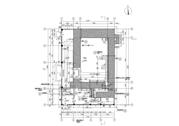 卫生间平面图和立面图资料下载-工业CT厂房建筑图纸含招标文件