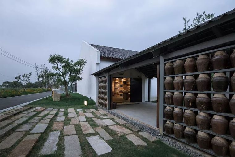 为村庄新增活力 - 周庄酒厂改造项目-万三酒-景观设计-筑龙园林景观