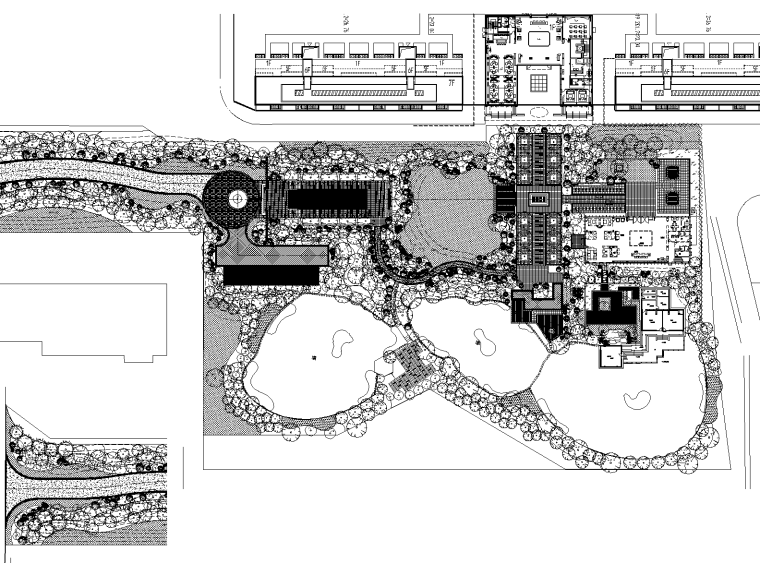 灌木地被cad资料下载-[浙江]融信公馆示范区植物CAD施工图+实景