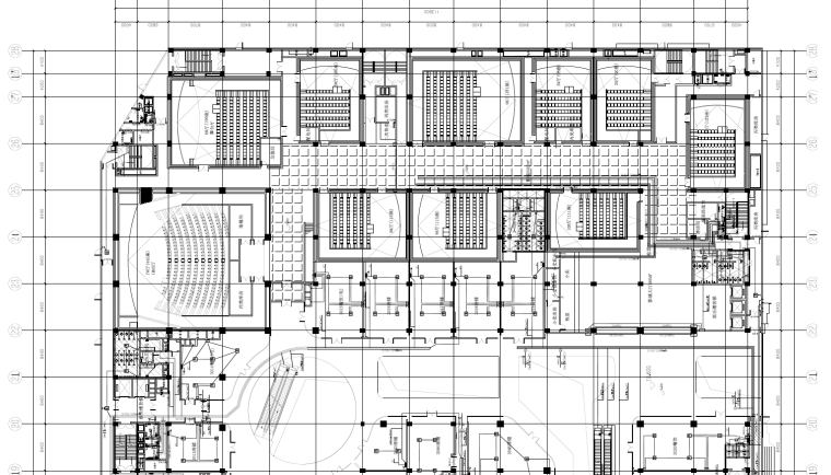 大型商业广场电气设计资料下载-大型商业广场电气专业施工图（含弱电）