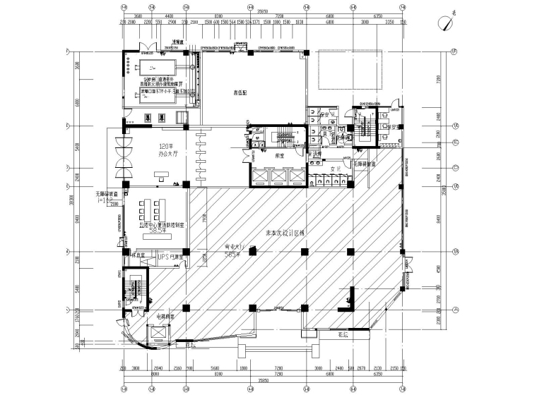 小学装饰工程技术标资料下载-[贵州]新华苑办公楼室内装修改造图纸含标文