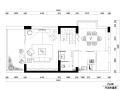 两层美式私人住宅室内装修施工图+效果图