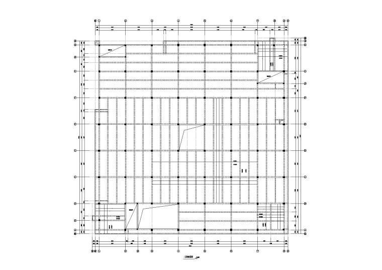物流中心综合楼施工图资料下载-三层框架结构厂房综合楼结构施工图