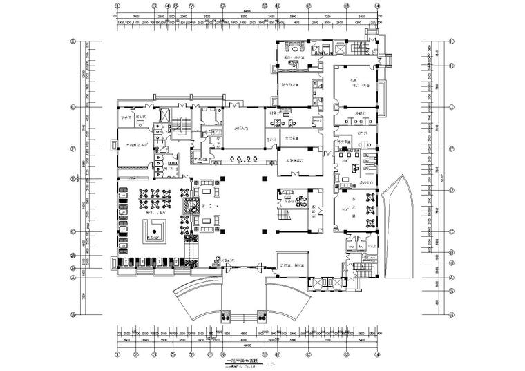 四星级现代酒店资料下载-[福建]福州四星级国际大酒店装修工程施工图