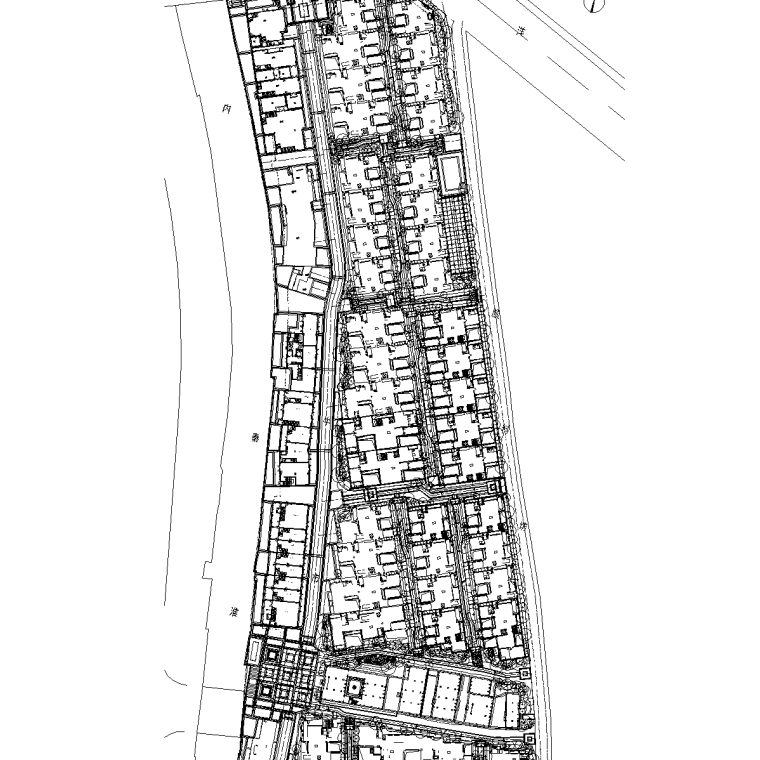 交通岛植物配置施工图资料下载-[江苏]南京泰禾院子大区植物配置CAD施工图