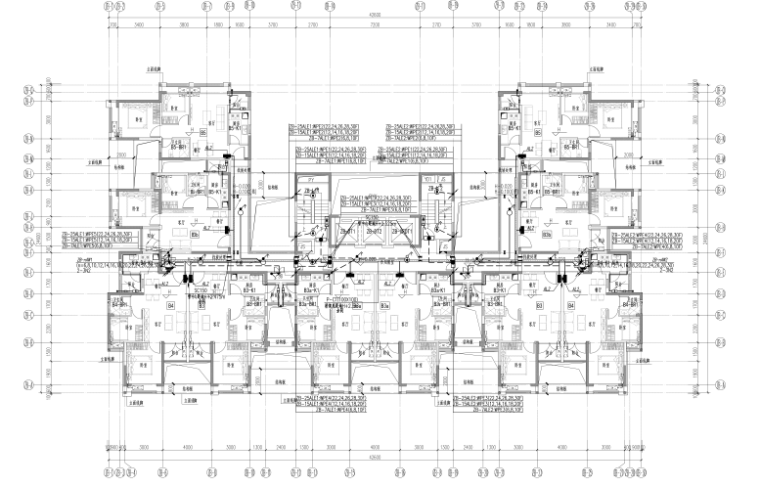 su商务住宅资料下载-深圳大型商务公寓住宅及配套商业电气施工图