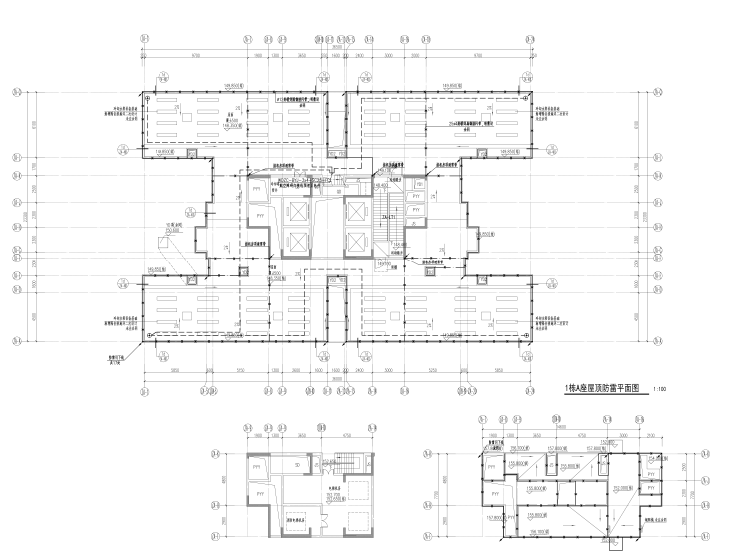 公寓及商业项目资料下载-深圳公寓＆住宅塔楼及配套大商业强弱电图纸