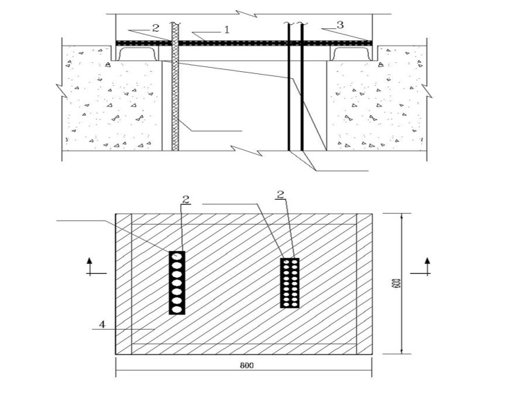 墙线施工图资料下载-热电厂电缆防火施工图