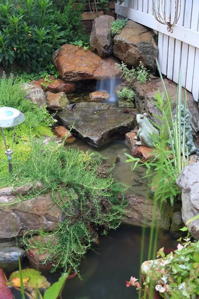 花园小溪流水设计图片