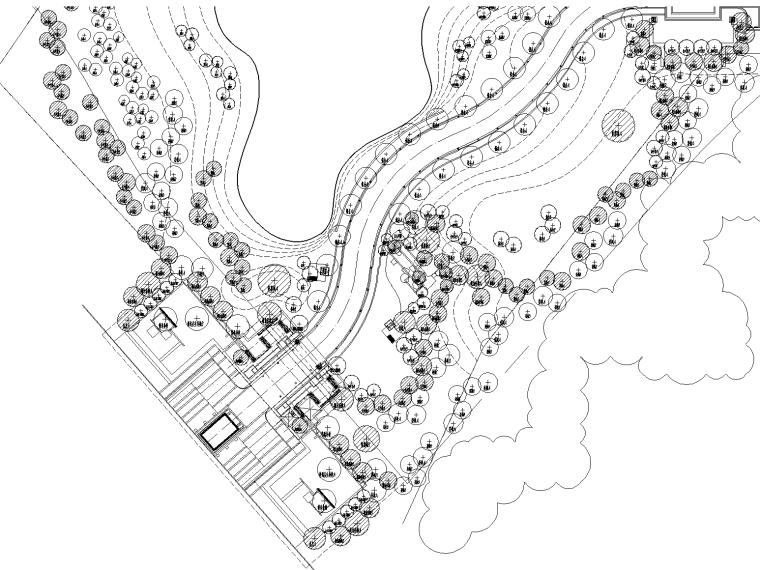 ​[重庆]某九里晴川植物配置CAD+SU+实景-3 乔木植物图_看图王