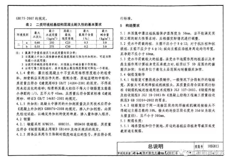 热门——10SG813钢筋混凝土灌注桩结构图集_9