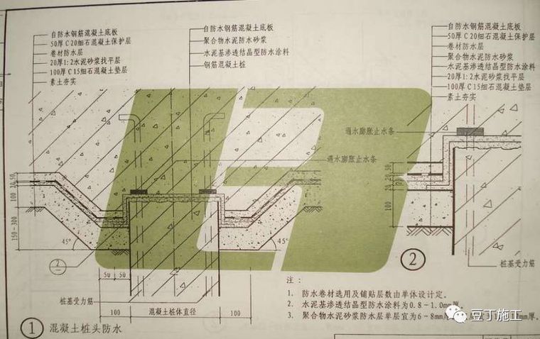 看完这个26个节点施工图，基础防水不是问题_14