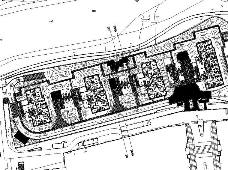 公园景观绿化总平面资料下载-[上海]新古典地杰A地块景观绿化施工图设计