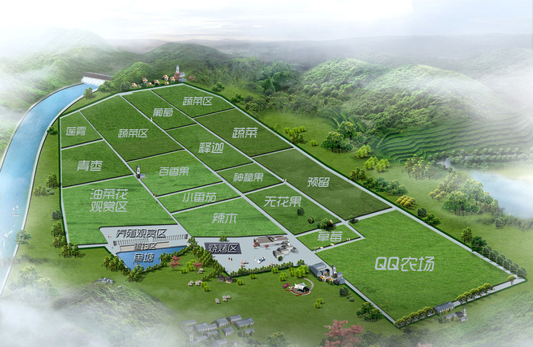 [分享]农场景观规划设计案例效果图
