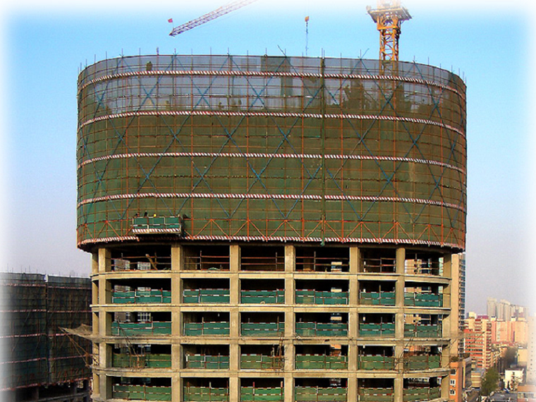 11米脚手架资料下载-[武汉]高层住宅升降脚手架安全专项施工方案