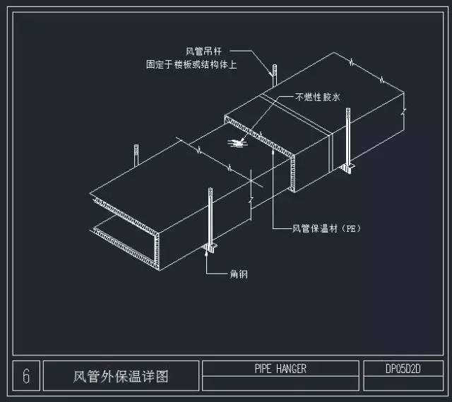 36张暖通空调施工节点大样图_26