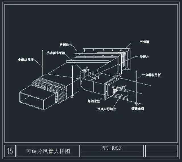 36张暖通空调施工节点大样图_30