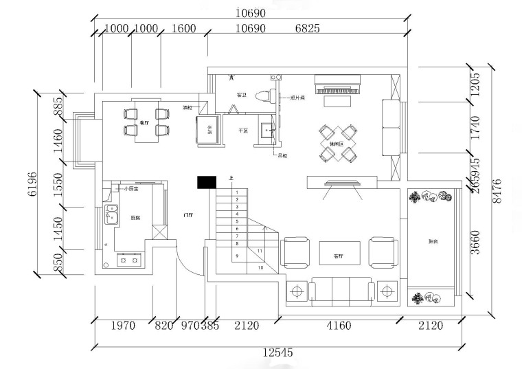 住宅装修施工图水电资料下载-铭筑设计-程小可私人住宅施工图+效果图