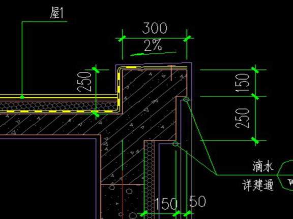 别墅外立面线条细节汇总（内容详实）-建施图