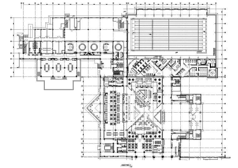 园林式酒店式布局资料下载-[西安]综合性园林式酒店装饰工程改造施工图