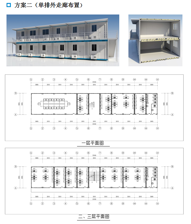 知名建筑国企临建标准化管理标准(多附图)-布置方案