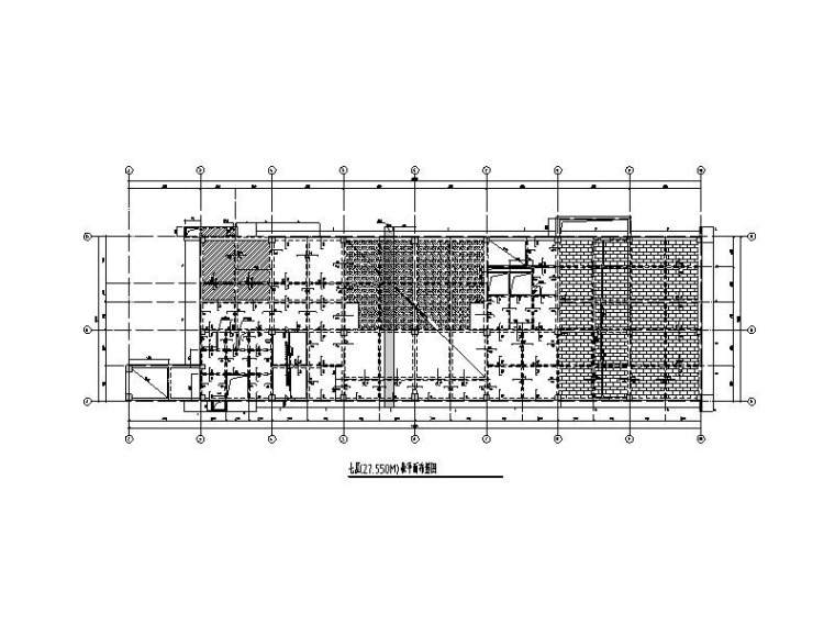 6层办公室建筑施工图资料下载-5层框架学术交流中心建筑结构施工图2019