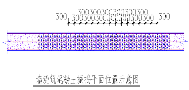 [珠海]塔楼地下室混凝土浇筑专项施工方案-30平面位置示意图