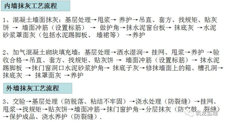 抹灰工程施工过程控制要点,监理应注意！_5