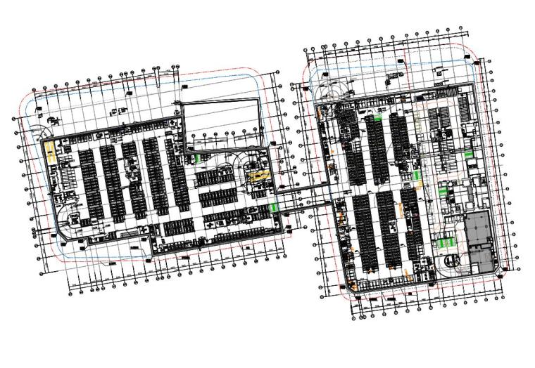 [上海]知名地产苏河湾公园商业空间设计文本-地下三层平面图