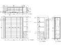 柜子，墙板，石膏线节点大样图