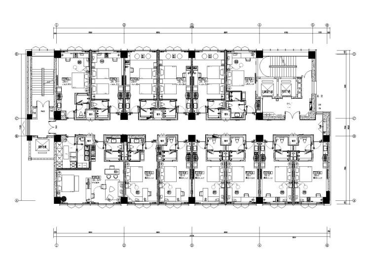 墨西哥马里亚纳广场资料下载-亚朵酒店天津银泰广场店项目施工图