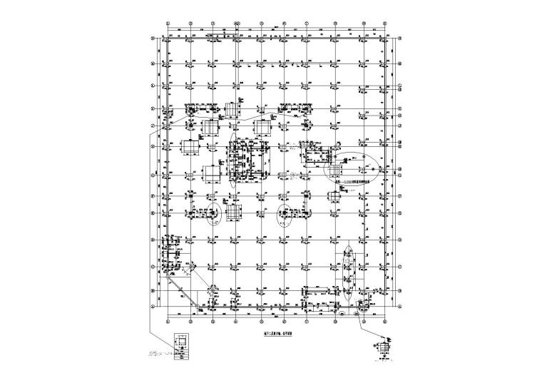 路结构施工图资料下载-27层住宅综合楼框剪结构施工图(桩筏梁筏)
