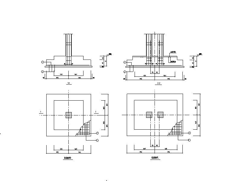 独立基础配筋详图