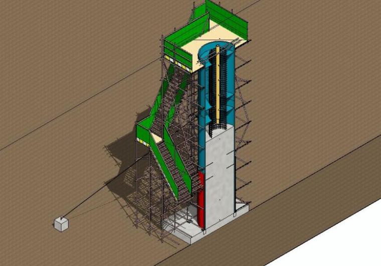 华能大厦方案案例资料下载-大厦南塔工程BIM综合应用案例（16页）