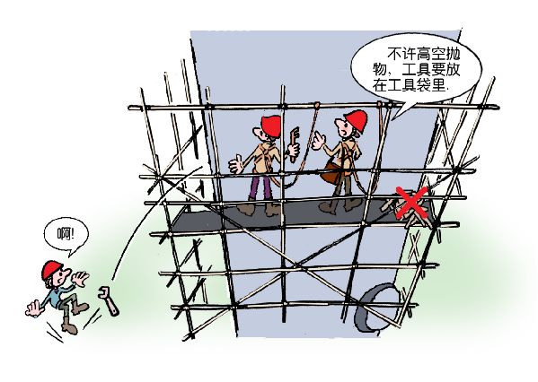 [分享]施工小漫画完美诠释安全可视化,通俗易懂!