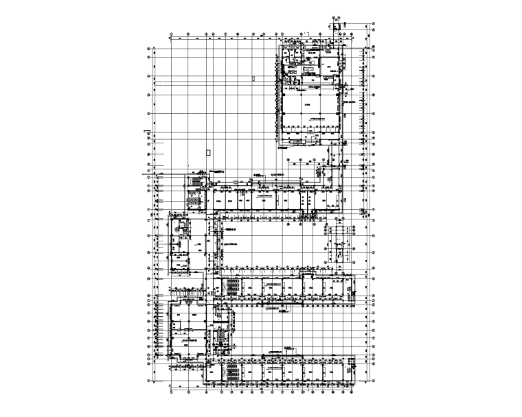 多层教学楼施工图含建筑图资料下载-5层框架结构小学教学楼结构施工图_含建筑