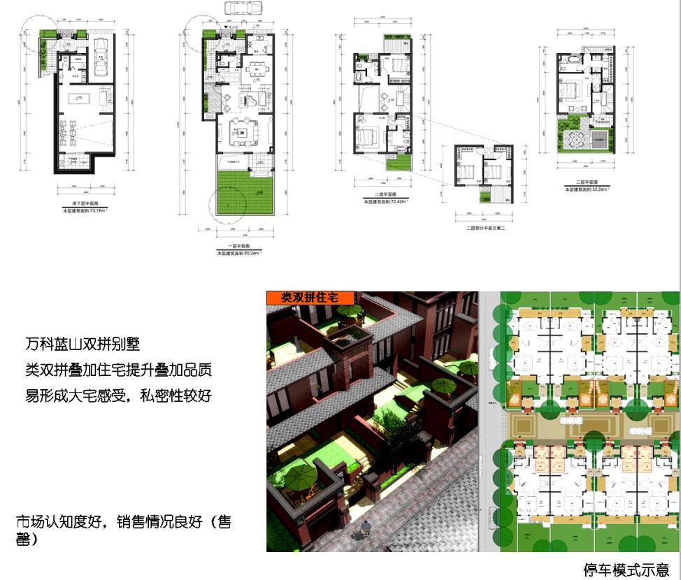 联排别墅250以上平米户型设计图 -建筑户型图-筑龙建筑设计论坛