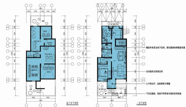 联排别墅250以上平米户型设计图 -联排别墅250以上平米户型设计图 (5)