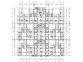 2层异形柱框架结构联排合院建筑结构施工图