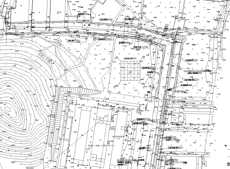 河道防洪墙施工图资料下载-[福建]龟岭村水河道景观综合整治工程施工图