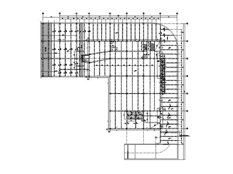 一层钢框架建筑图资料下载-2层钢混框架结构会所结构施工图_含建筑