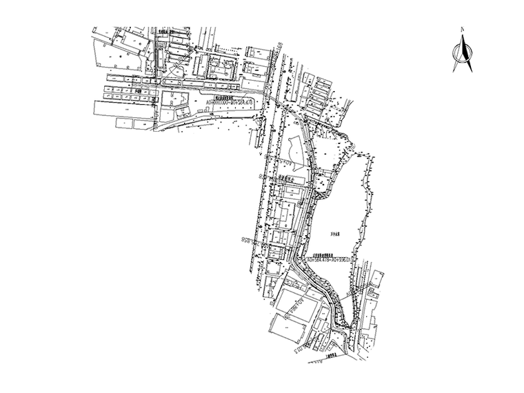 水渠道施工图资料下载-[深圳]​石岩渠河道综合整治工程CAD施工图