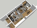 室内装修客厅空间SU模型设计（7）
