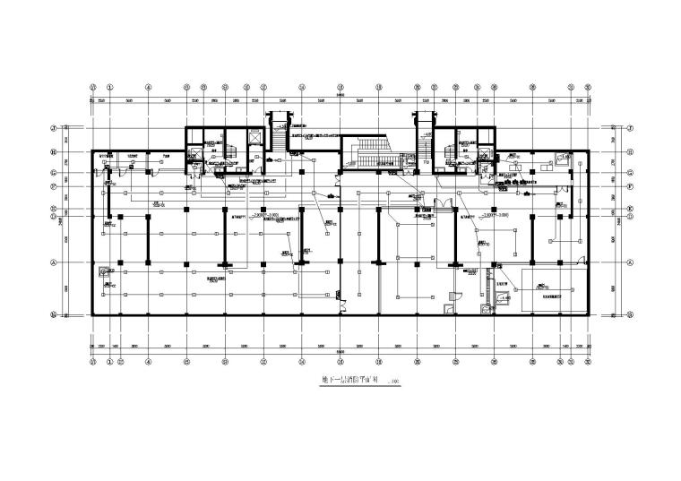 建筑电气弱电设计与施工资料下载-某商业电气施工图含强电与弱电设计2012