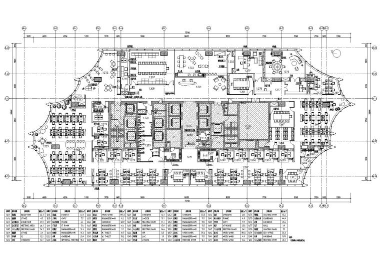 Gensler设计案例资料下载-[北京]​Gensler_众美集团总部办公室施工图