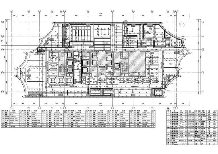 [北京]​Gensler_众美集团总部办公室施工图-灯具尺寸图