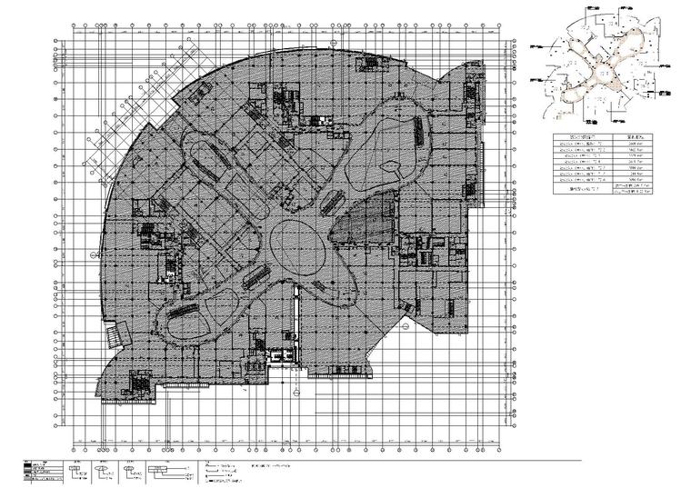 [上海]​ECE_七宝知名地产广场全套项目工程图纸-二层总平面图