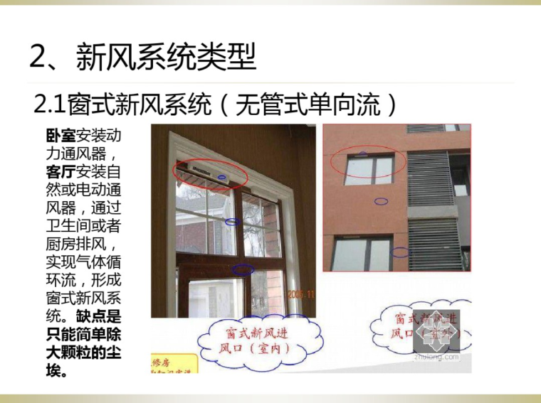 住宅新风系统设计与施工培训课件-窗式新风系统