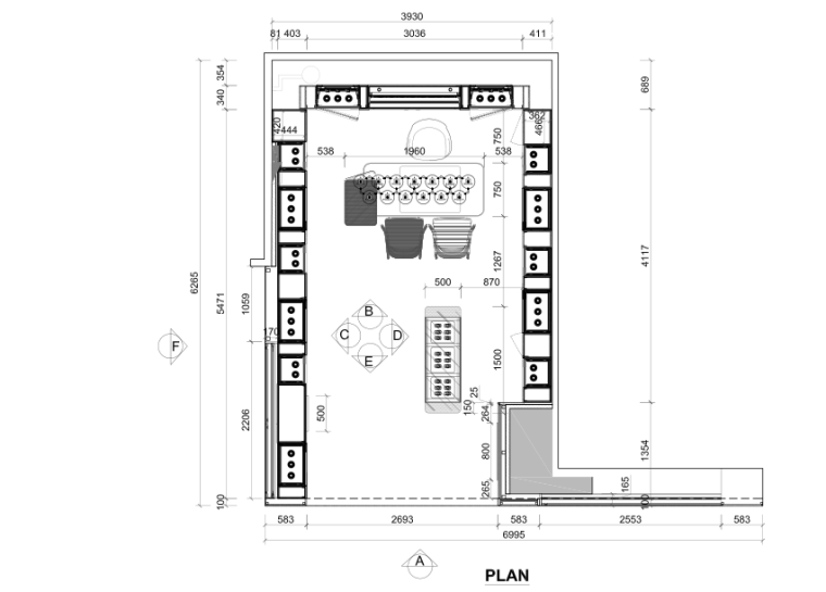 意大利CAD资料下载-意大利手表Panerai济南贵和店施工图+效果图