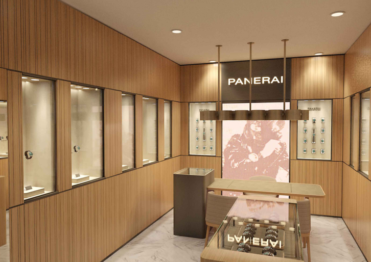 意大利手表Panerai济南贵和店施工图+效果图-店铺效果图（2）